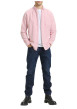 Thumbnail Chemise en coton rose à rayures avec une coupe droite et un col boutonné - Image 4