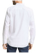 Thumbnail Chemise blanche uni avec un col boutonné et des manches longues - Image 4