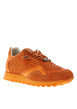 Thumbnail Baskets running en cuir orange à talon plat avec des aérations sur le pourtour - Image 3