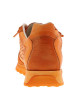 Thumbnail Baskets running en cuir orange à talon plat avec des aérations sur le pourtour - Image 6