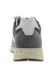 Thumbnail Baskets en cuir marine avec des lacets ronds et des motifs sur la semelle - Image 6