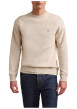 Thumbnail Sweat écru uni avec une coupe droite et des manches longues - Image 3