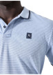 Thumbnail Polo en coton bleu ciel uni avec une coupe droite et un col à revers - Image 5