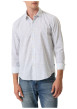 Thumbnail Chemise en coton blanche à motifs imprimés avec une coupe droite - Image 3