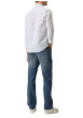 Thumbnail Chemise en coton blanche à motifs imprimés avec une coupe droite - Image 4