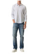 Thumbnail Chemise en coton blanche à motifs imprimés avec une coupe droite - Image 5