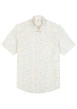 Thumbnail Chemise en coton écrue à imprimé floral avec une coupe droite