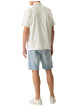 Thumbnail Chemise en coton écrue à imprimé floral avec une coupe droite - Image 4