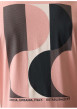 Thumbnail T-shirt en coton rose uni avec logo imprimé et une coupe droite - Image 6