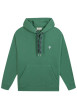 Thumbnail Sweat vert uni avec une coupe droite et des manches longues
