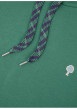 Thumbnail Sweat vert uni avec une coupe droite et des manches longues - Image 2