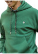 Thumbnail Sweat vert uni avec une coupe droite et des manches longues - Image 5