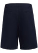 Thumbnail Short bleu foncé à coupe droite pourvu d'un cordon de serrage à la taille - Image 2