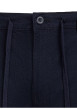 Thumbnail Short bleu foncé à coupe droite pourvu d'un cordon de serrage à la taille - Image 3