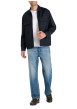Thumbnail Blouson marine à coupe ajustée pourvu d'une fermeture zippée - Image 6