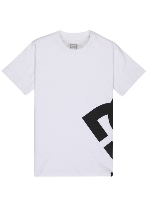 T-shirt en coton blanc uni avec des manches...