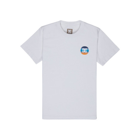 T-shirt en coton blanc uni avec une coupe...