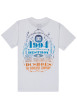 Thumbnail T-shirt en coton blanc uni avec une coupe droite et des manches courtes - Image 2