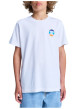 Thumbnail T-shirt en coton blanc uni avec une coupe droite et des manches courtes - Image 3