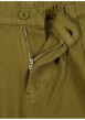 Thumbnail Pantalon chino en coton kaki uni avec une coupe bootcut et un logo brodé - Image 8