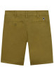 Thumbnail Short chino en coton kaki uni avec une coupe droite et un logo brodé - Image 2