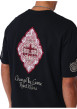 Thumbnail T-shirt noir uni avec une coupe droite et des manches courtes - Image 5