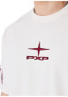 Thumbnail T-shirt blanc uni avec une coupe droite et des manches courtes - Image 7