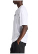 Thumbnail T-shirt en coton blanc à imprimé avec une coupe droite et un col rond - Image 2