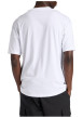 Thumbnail T-shirt en coton blanc à imprimé avec une coupe droite et un col rond - Image 3