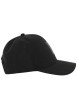 Thumbnail Casquette noire unie pourvue du patch de la marque à l'avant - Image 3