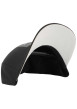 Thumbnail Casquette noire unie pourvue du patch de la marque à l'avant - Image 4