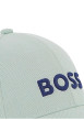 Thumbnail Casquette vert d'eau en maille mesh pourvu du nom de la marque - Image 3