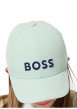 Thumbnail Casquette vert d'eau en maille mesh pourvu du nom de la marque - Image 5