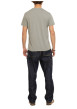 Thumbnail T-shirt kaki imprimé avec une coupe droite et des manches courtes - Image 4