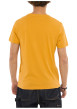 Thumbnail T-shirt en coton jaune imprimé avec une coupe droite et un col rond - Image 2
