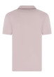 Thumbnail Polo en coton rose à coupe droite pourvu d'un col à revers épais - Image 2
