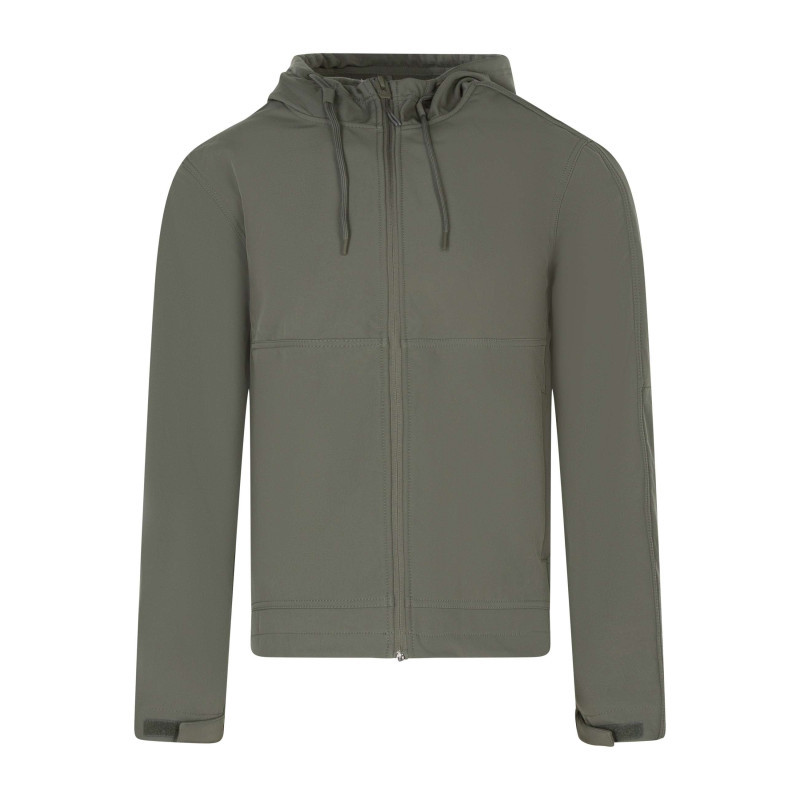 Teddy Smith - Blouson Vert à Coupe Ajustée Pourvu D'un Col à Capuche Avec Cordon De Serrage - Vert Teddy Smith - Blouson Vert à Coupe Ajustée Pourvu D'un Col à Capuche Avec Cordon De Serrage - Vert