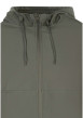 Thumbnail Blouson vert à coupe ajustée pourvu d'un col à capuche avec cordon de serrage - Image 3