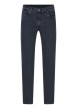 Thumbnail Jean slim en coton nuit uni avec une coupe slim et une taille intermédiaire