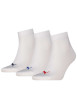 Thumbnail Lot de 3 paires de chaussettes blanches unies tailles basses