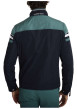 Thumbnail Blouson marine uni avec une coupe droite et une fermeture zippée - Image 2