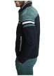 Thumbnail Blouson marine uni avec une coupe droite et une fermeture zippée - Image 3