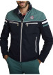 Thumbnail Blouson marine uni avec une coupe droite et une fermeture zippée - Image 6