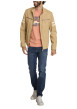 Thumbnail Blouson sable uni avec une coupe droite et des poches zippées - Image 2