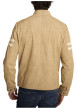 Thumbnail Blouson sable uni avec une coupe droite et des poches zippées - Image 6