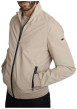 Thumbnail Blouson sable uni avec une coupe droite et des poches zippées - Image 2