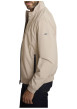 Thumbnail Blouson sable uni avec une coupe droite et des poches zippées - Image 4