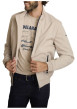 Thumbnail Blouson sable uni avec une coupe droite et des poches zippées - Image 5