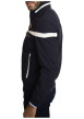 Thumbnail Blouson marine uni avec une coupe ajustée et une fermeture zippée - Image 2