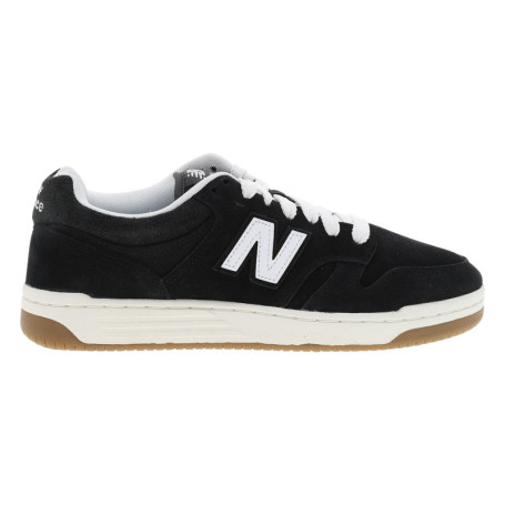 Baskets tennis noires à talon plat avec une...
